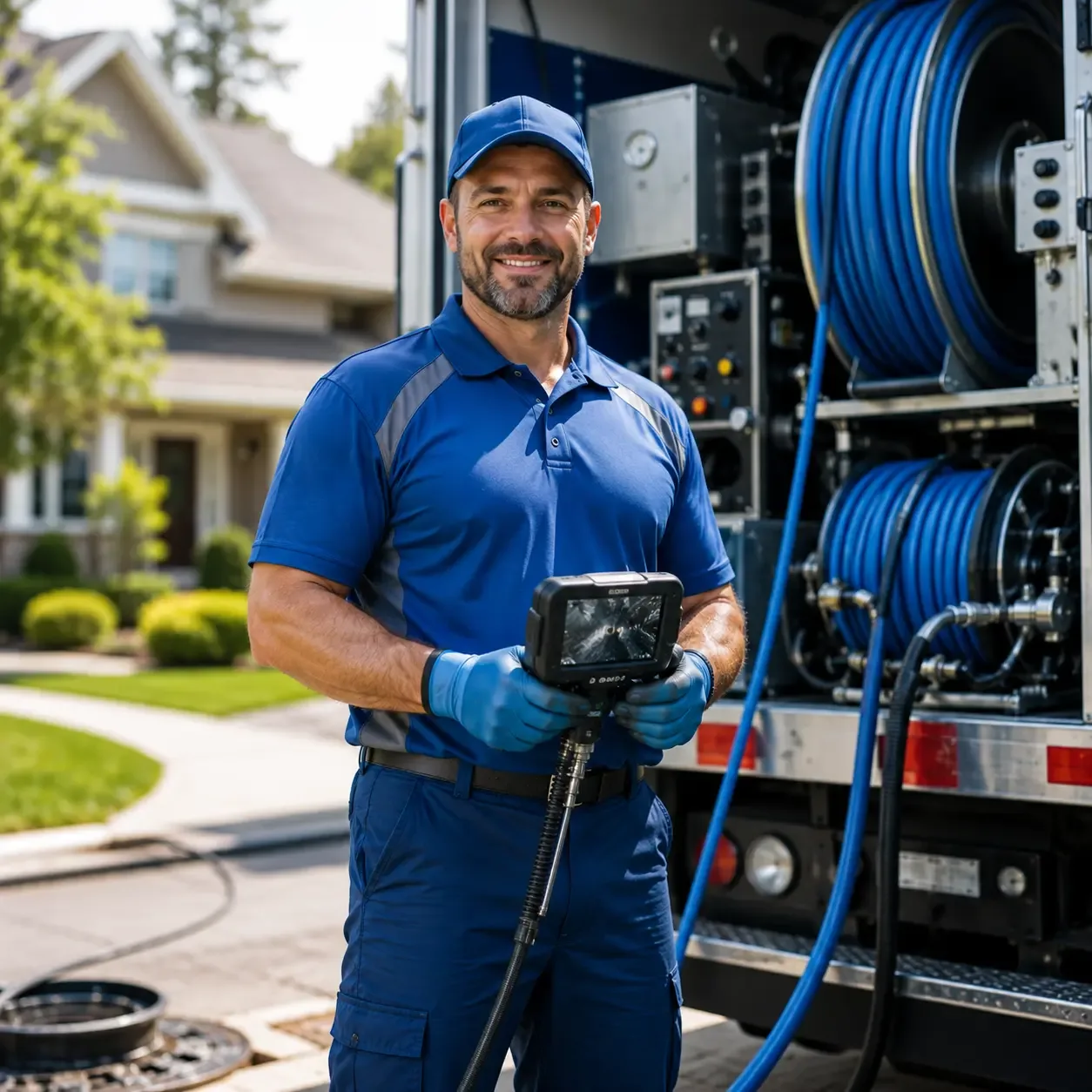 Local outdoor drain cleaning specialists in North Liberty, IN